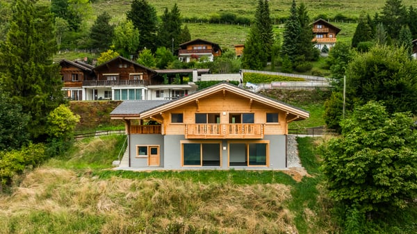 Chalet neuf et de standing de 3½ pièces, avec vue imprenable 1