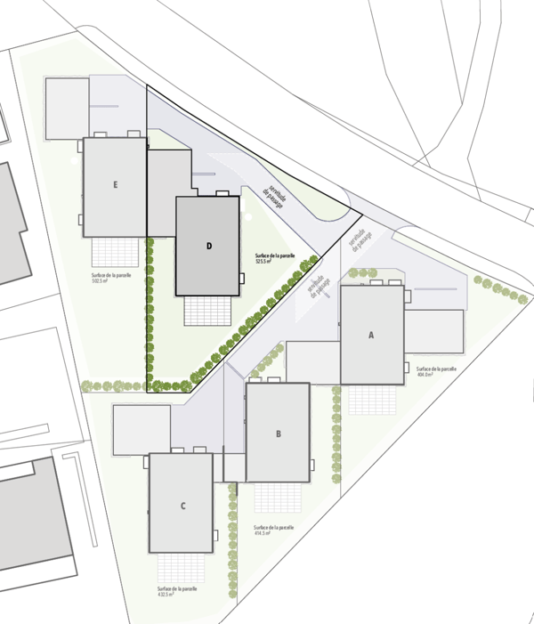 Villa individuelle neuve et de standing en Gruyère - Villa D (vente 5