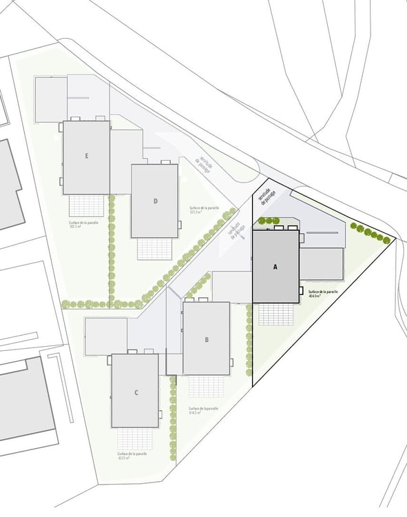 Villa individuelle neuve et de standing en Gruyère - Villa A (vente 5