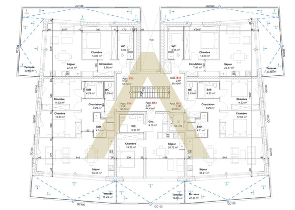 Immeuble de rendement entièrement loué 11