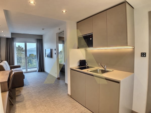 MAGNIFIQUE APPARTEMENT  MEUBLE DE 3P EN FACE EPFL & UNIL 9