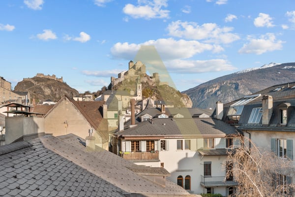 Duplex avec beaucoup de cachet en vieille ville de Sion 8