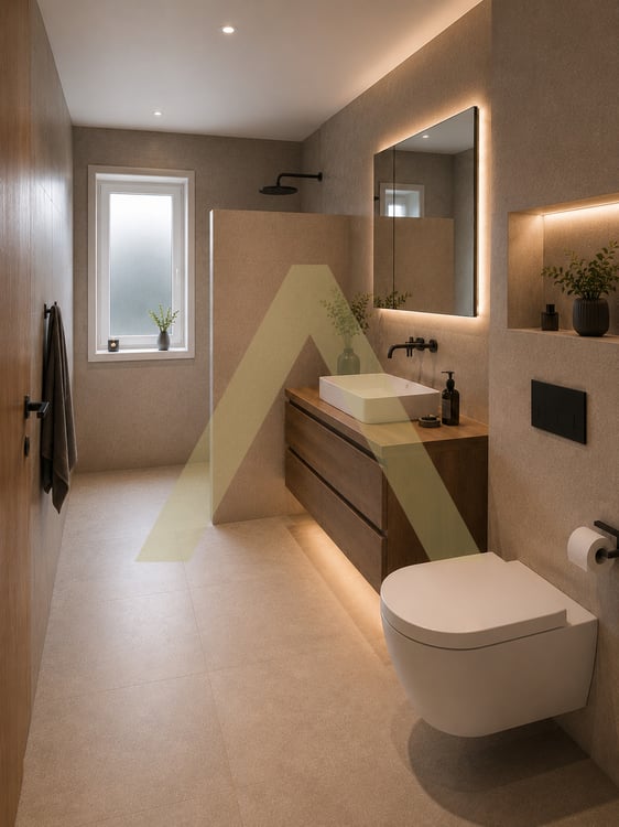 Nouvel appartement contemporain sur plan 4