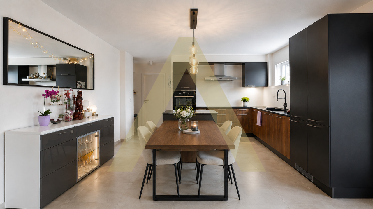 Immobilie in Baulmes - Appartement moderne, convivial et familial avec balcon et jardin - Bild 3