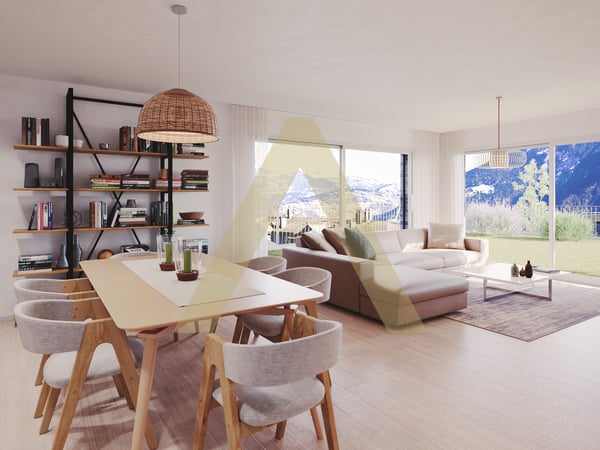 Comme un appartement familiale avec vue imprenable sur la vallée 1