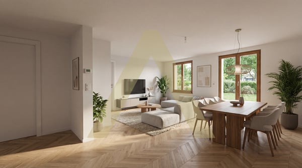 Appartement totalement rénové avec joli jardin 4
