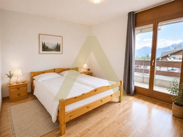 Cosy appartement meublé avec loggia dans un cadre verdoyant 4