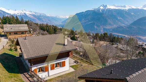 Chalet de charme avec vue panoramique 1