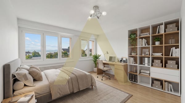 Grand duplex avec vue lac 8