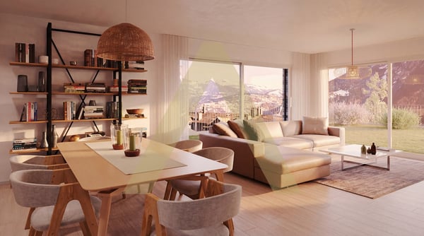 Villa familiale avec vue imprenable sur la vallée 3