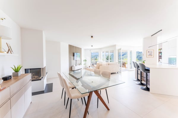 Appartement de 4.5 pièces en attique avec balcon à vendre à Marly