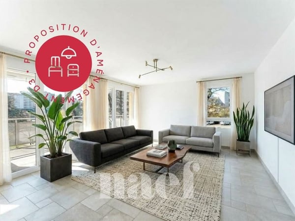 Appartement de 4.5 pièces au 2ème étage avec balcon à vendre à Fribourg