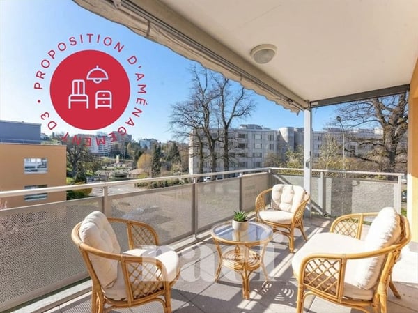 Appartement de 4.5 pièces au 2ème étage avec balcon à vendre à Fribourg 8