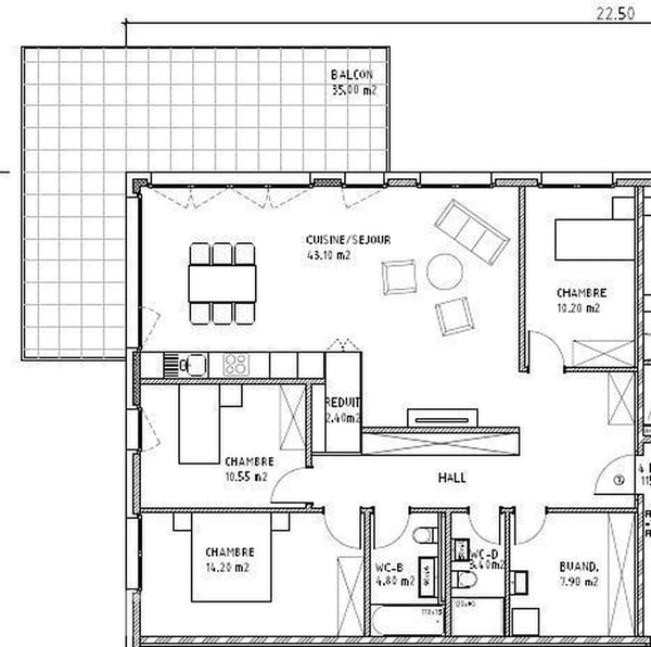 Bel appartement de 4.5 pièces à louer à Dompierre ! 12