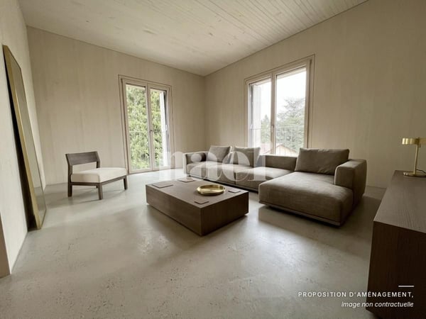 Magnifique appartement en triplex avec jardin Construction écologique de 2022 à Corminboeuf 2
