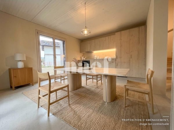 Magnifique appartement en triplex avec jardin Construction écologique de 2022 à Corminboeuf 1