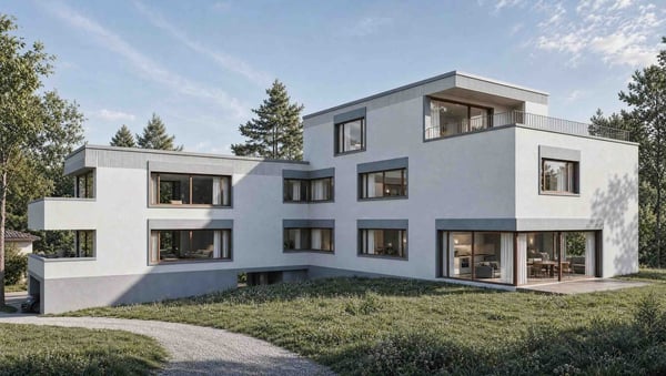AUTORISATION EN FORCE - NOUVELLE PROMOTION DE 4 APPARTEMENTS THPE 10