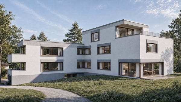 AUTORISATION EN FORCE - NOUVELLE PROMOTION DE 4 APPARTEMENTS THPE 10