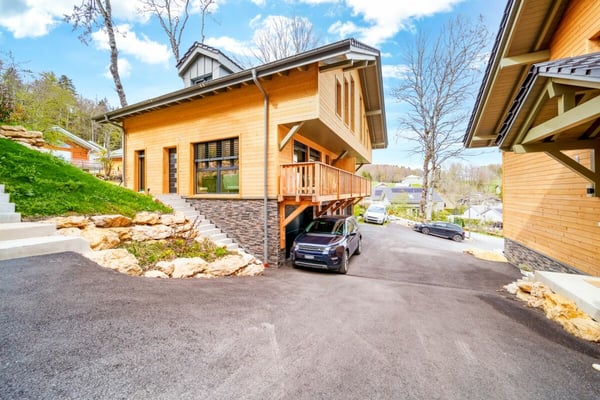 Maison jumelle moderne de 2023 dans un quartier résidentiel neuf à St-Cergue 14