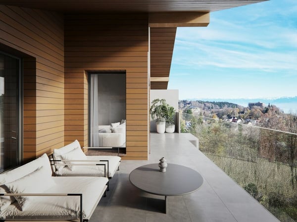 Duplex 5.5 pièces avec vue sur les Alpes Lot 3 2