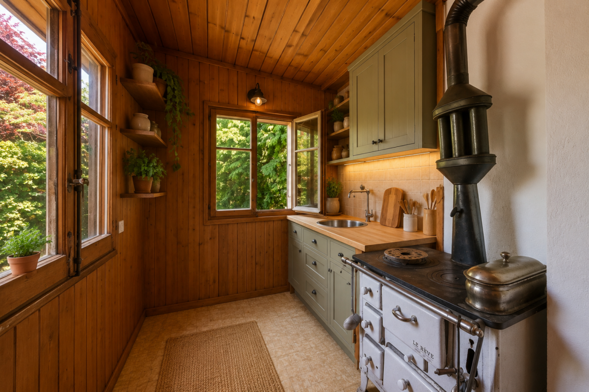 Un chalet individuel et authentique à réinventer