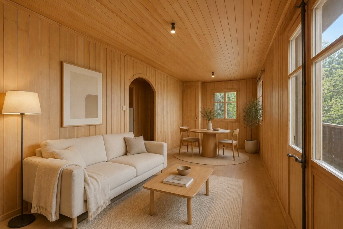 Un chalet individuel et authentique à réinventer
