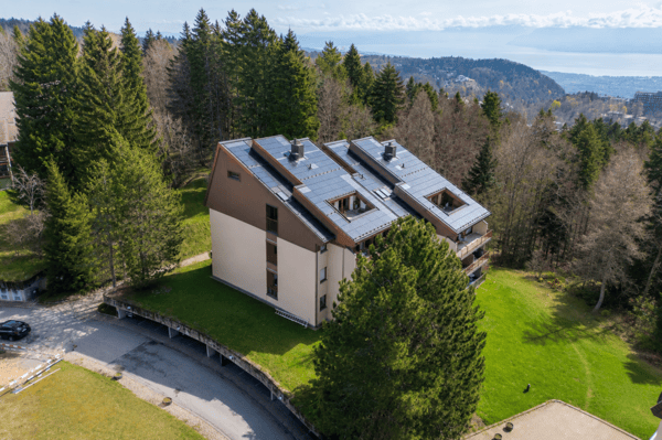 Duplex de 140 m² en dernier étage avec 3 chambres, terrasse et forêt 2