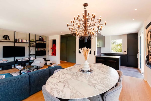 Co-exclusivité :                                                                                                                      Attique avec terrasse panoramique à Vandoeuvres 6