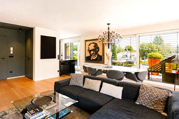 Co-exclusivité :                                                                                                                      Attique avec terrasse panoramique à Vandoeuvres 7