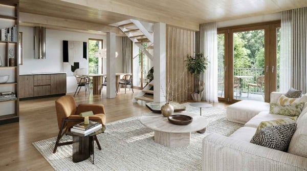 Magnifique attique en duplex de 5 pièces aux volumes généreux  Dernière opportunité