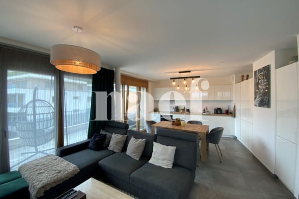 Appartement en attique de 3 pièces avec terrasse et vue dégagée 2