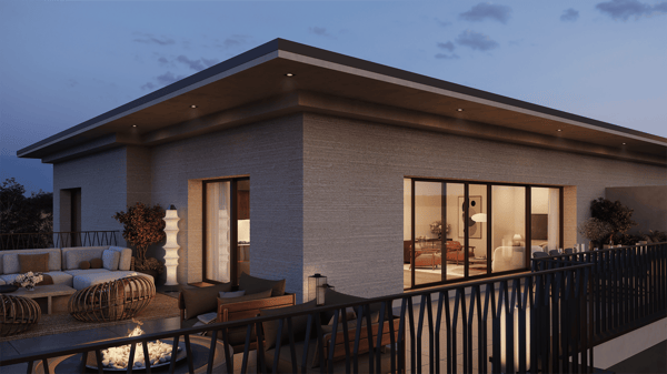 5 pièces en attique avec terrasse de 78 m² 1