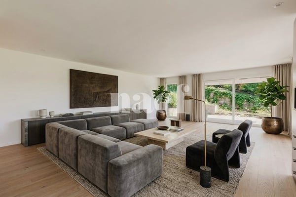 Superbe rez-de-jardin avec vue lac 5