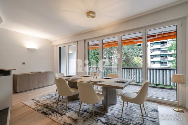 Appartement traversant au coeur de Champel 1