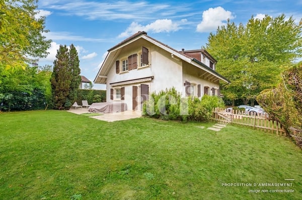 Corsier Villa individuelle de 7 pièces sur une magnifique parcelle arborée de 1'730 m² 13