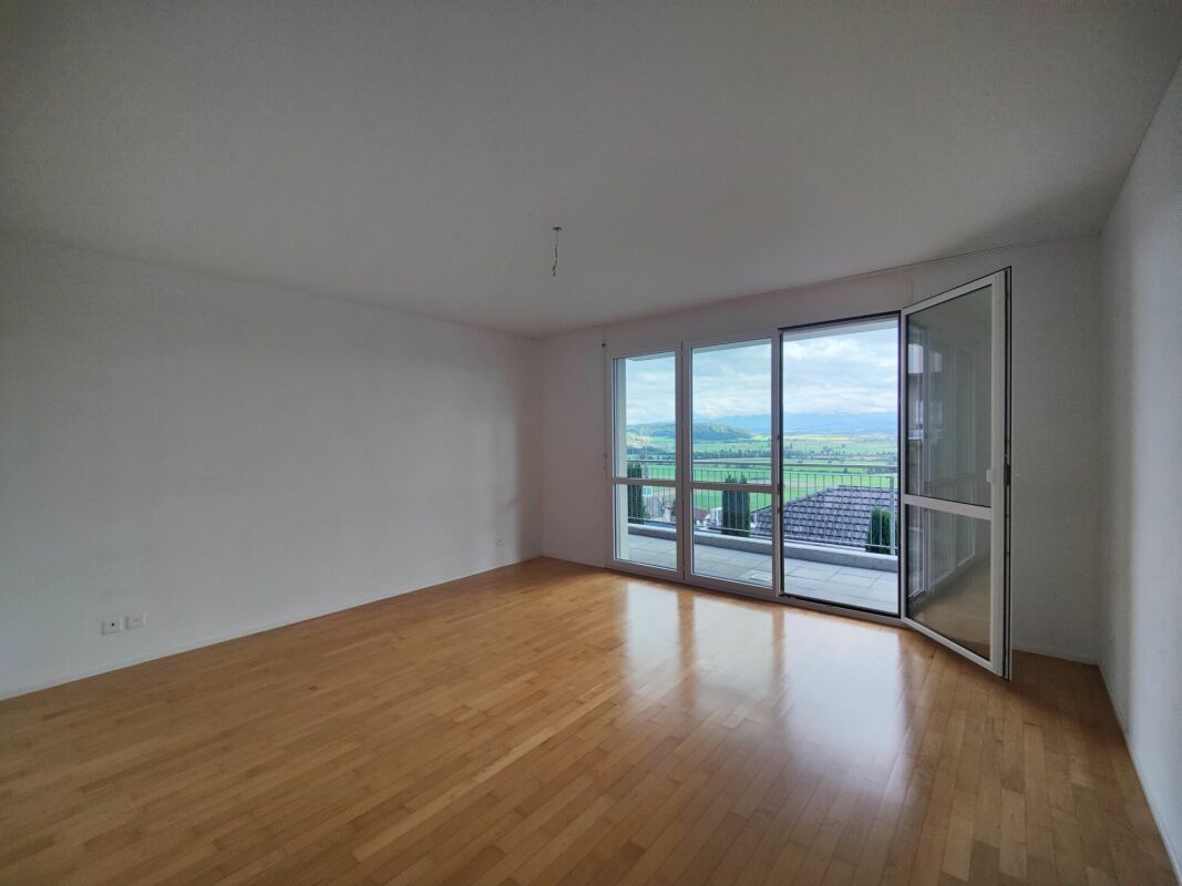 Exklusive Terrassenwohnung mit Blick in Natur und Berge