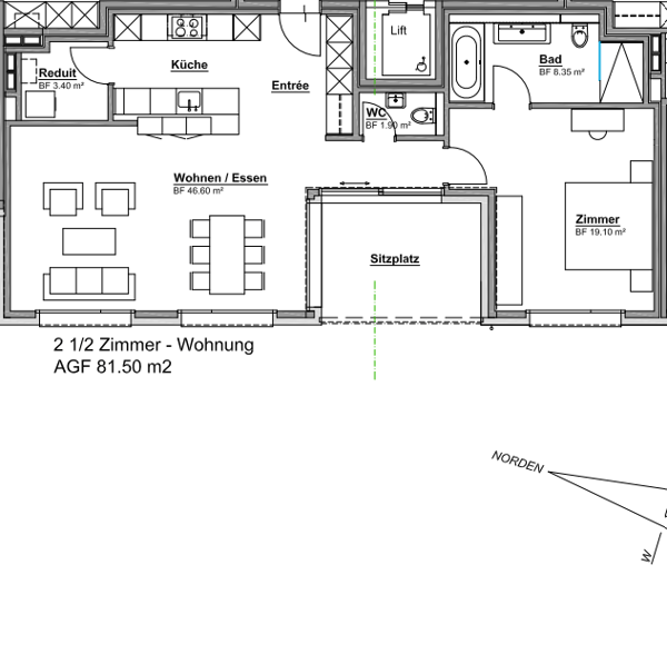 Grosse 2.5-Zimmer-Gartenwohnung in Schötz 13