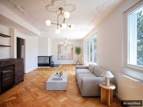 Stadtlage mit Charakter - stilvoll neu ausgebaute Maisonette mit Pilat
