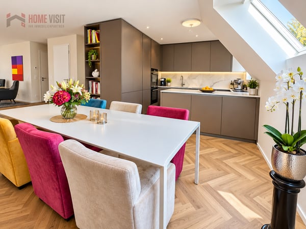 174 m² Wohntraum - exklusive Attika-Maisonette in Rifferswil 3