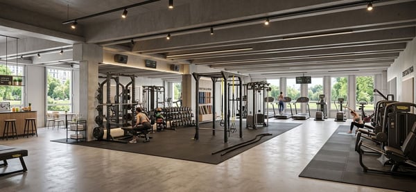 Spannende Gewerbeflächen für unterschiedlichste Nutzungen wie Fitness, Kampfsportzentrum etc. 2