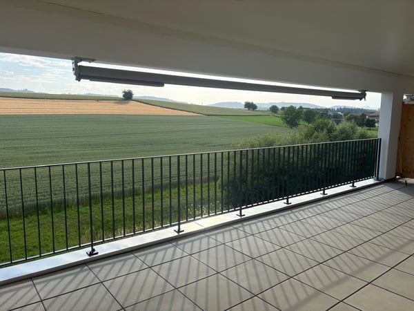 Moderne 2.5-Zimmer-Wohnung mit grossem Balkon und Weitsicht in Egliswil 7