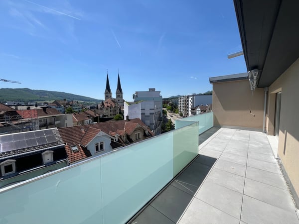 Erstbezug nach Totalsanierung – moderne 2.5-Zimmer-Attikawohnung mit 2 grossen Terrassen in Olten 9