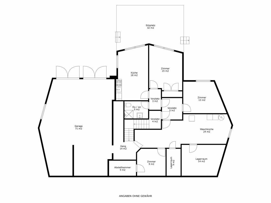 Immobilie in Waltenschwil - Einfamilienhaus mit Einliegerwohnung - Bild 18