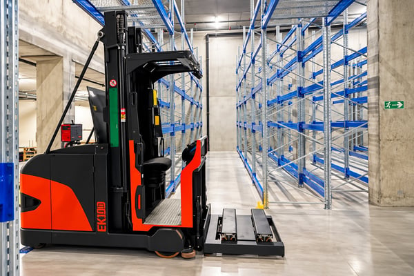 Halbautomatisches Palettenlager in Hedingen – bis 1200 Paletten verfügbar 2