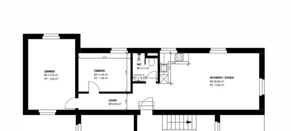 moderne 3.5 Zimmer-Wohnung im Zentrum von Rorschach! 4