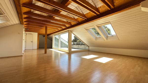 2.5-Zimmer-Dachwohnung im Loftstil zu vermieten 2