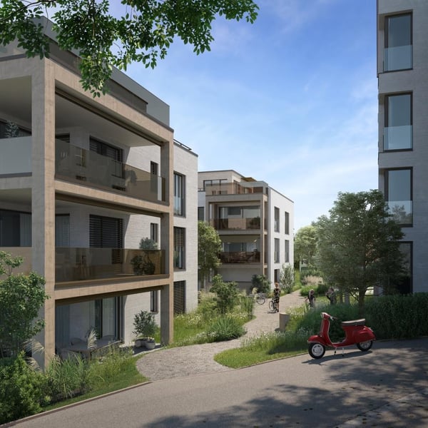 grosszügige Neubau 1.5-Zimmer Eigentumswohnungen im SG/EG 4