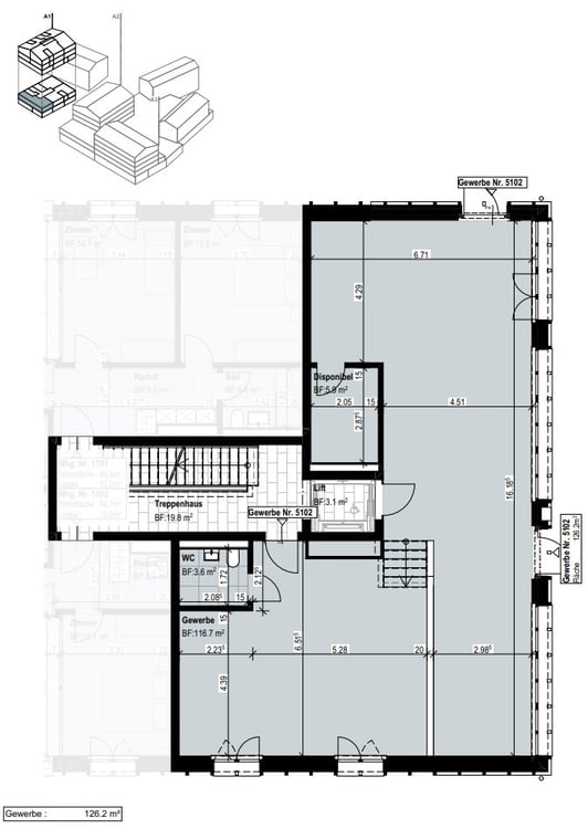 ERSTBEZUG - Attraktive Gewerbeflächen zwischen 66 und 126 m2 8
