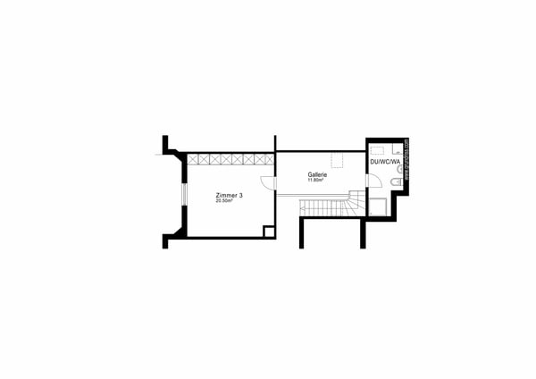 Grosse, helle 4.5-Zimmer Dachwohnung mit Galerie 11