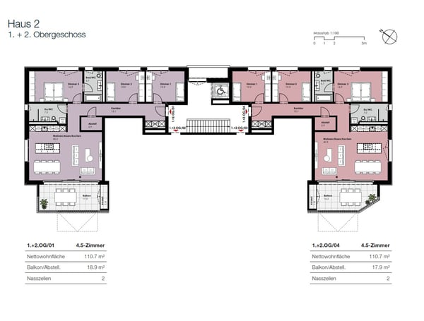 4.5-Zimmer Neubau in Romanshorn  110 m² Wohnfläche für CHF 730'000.- 3